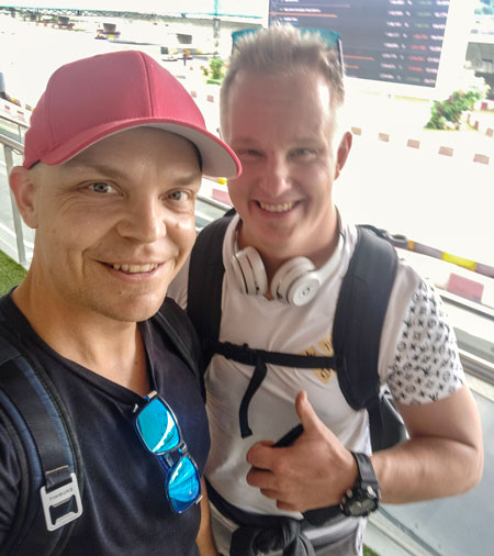 Mikko Nassi & Mikko Laine in Singapore