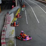 Conrad Garrow Leading the Junior Field